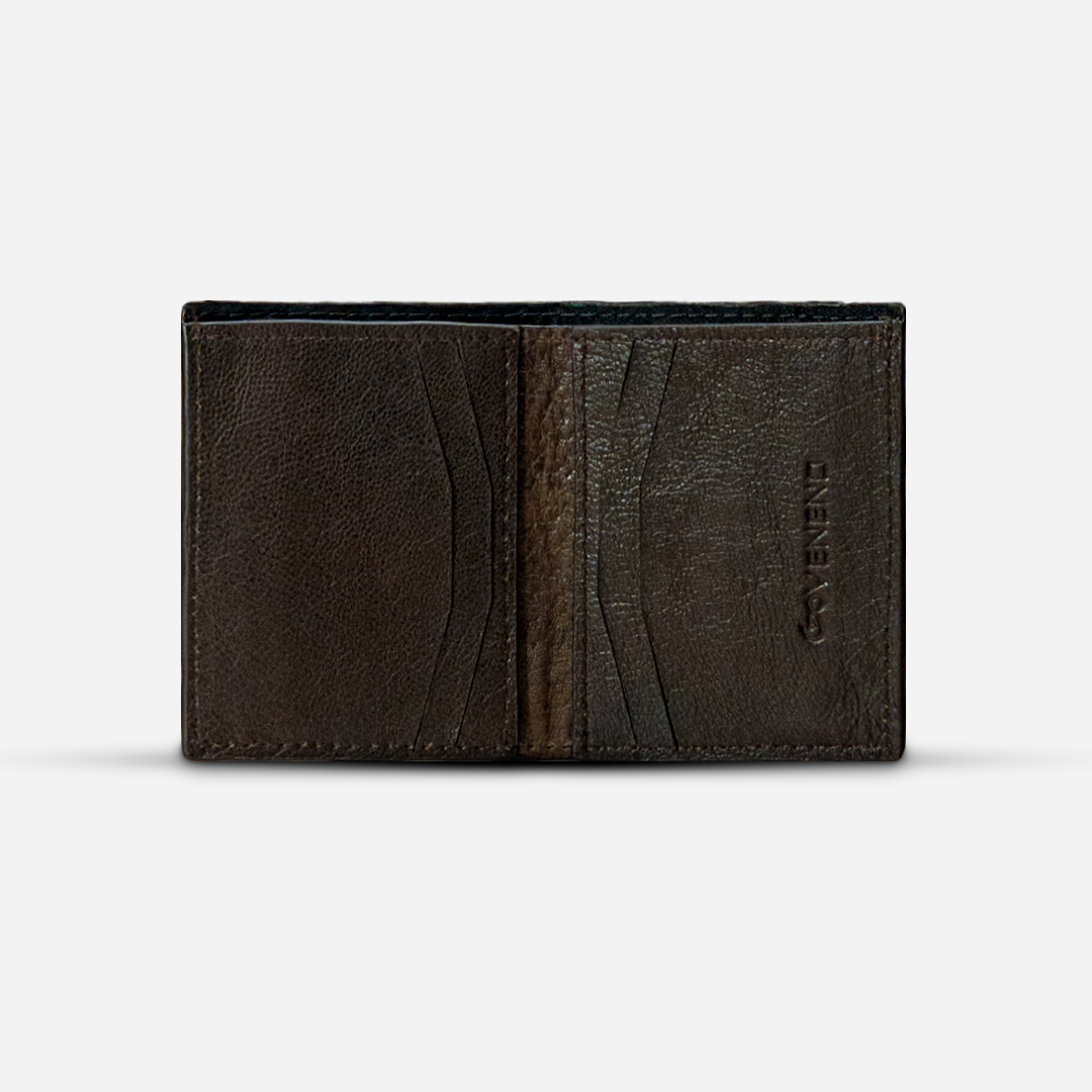 Cartera Compacta "The TIE" - Rusted Brown