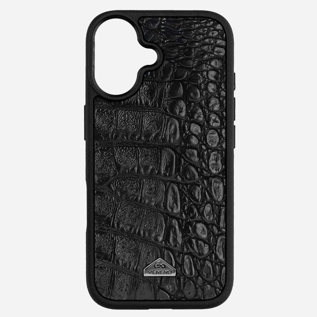 Funda iPhone 17 Billionaire Croc Black