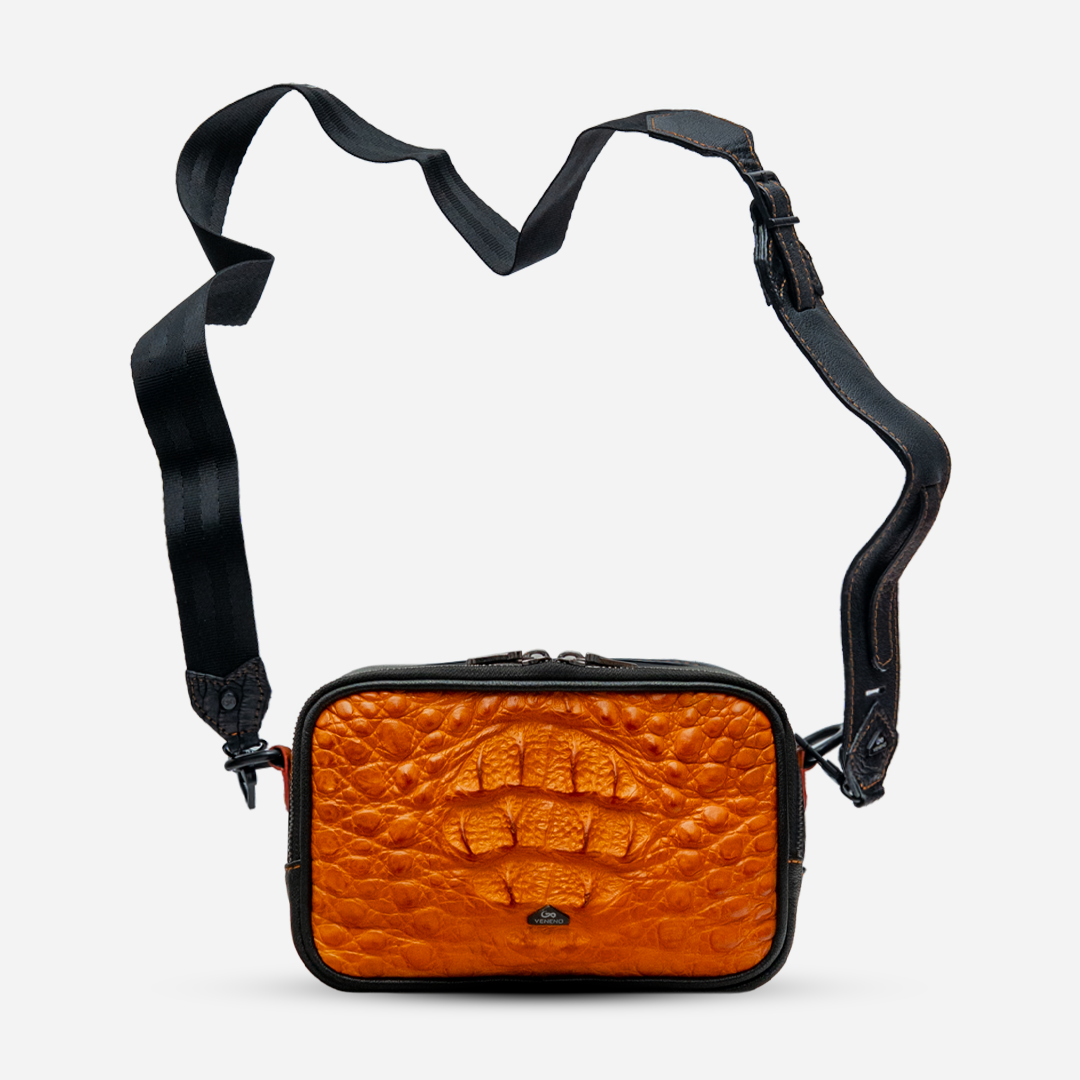 Documentera Mini - Billionaire Croc Orange