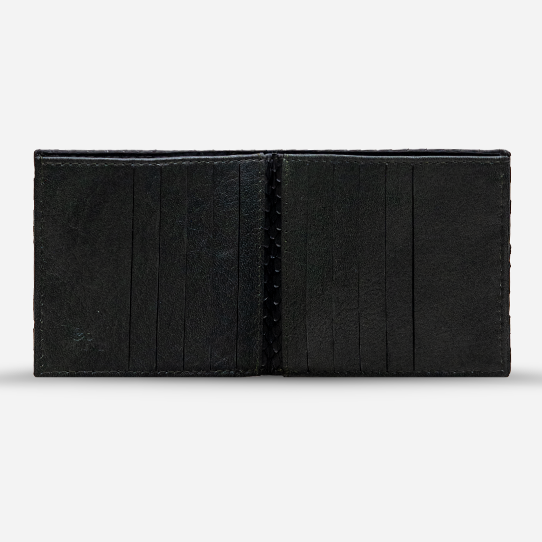Cartera Grande "The Ambassador" - Python Obsidian