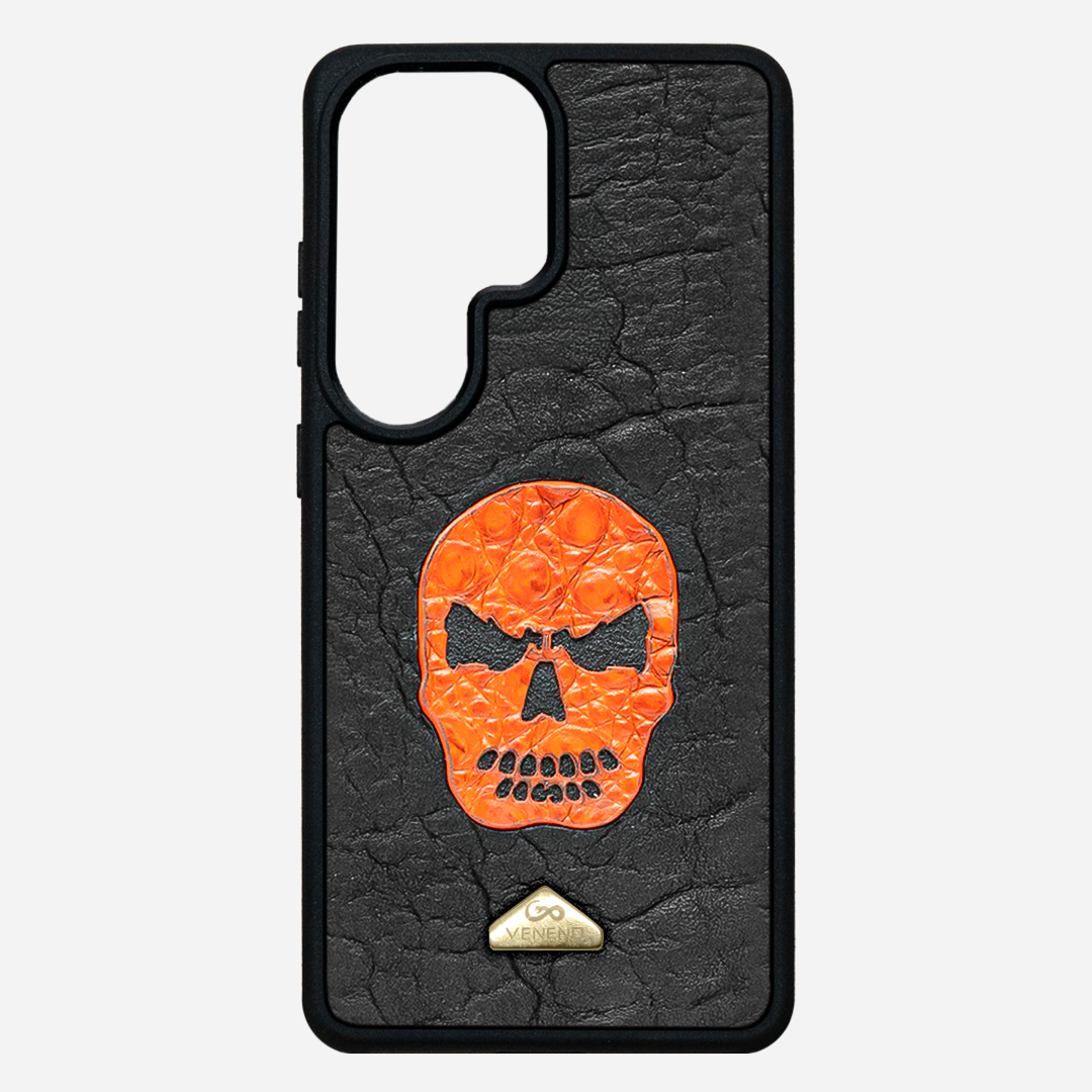 Funda S26 Ultra Illuminati Kranium Orange