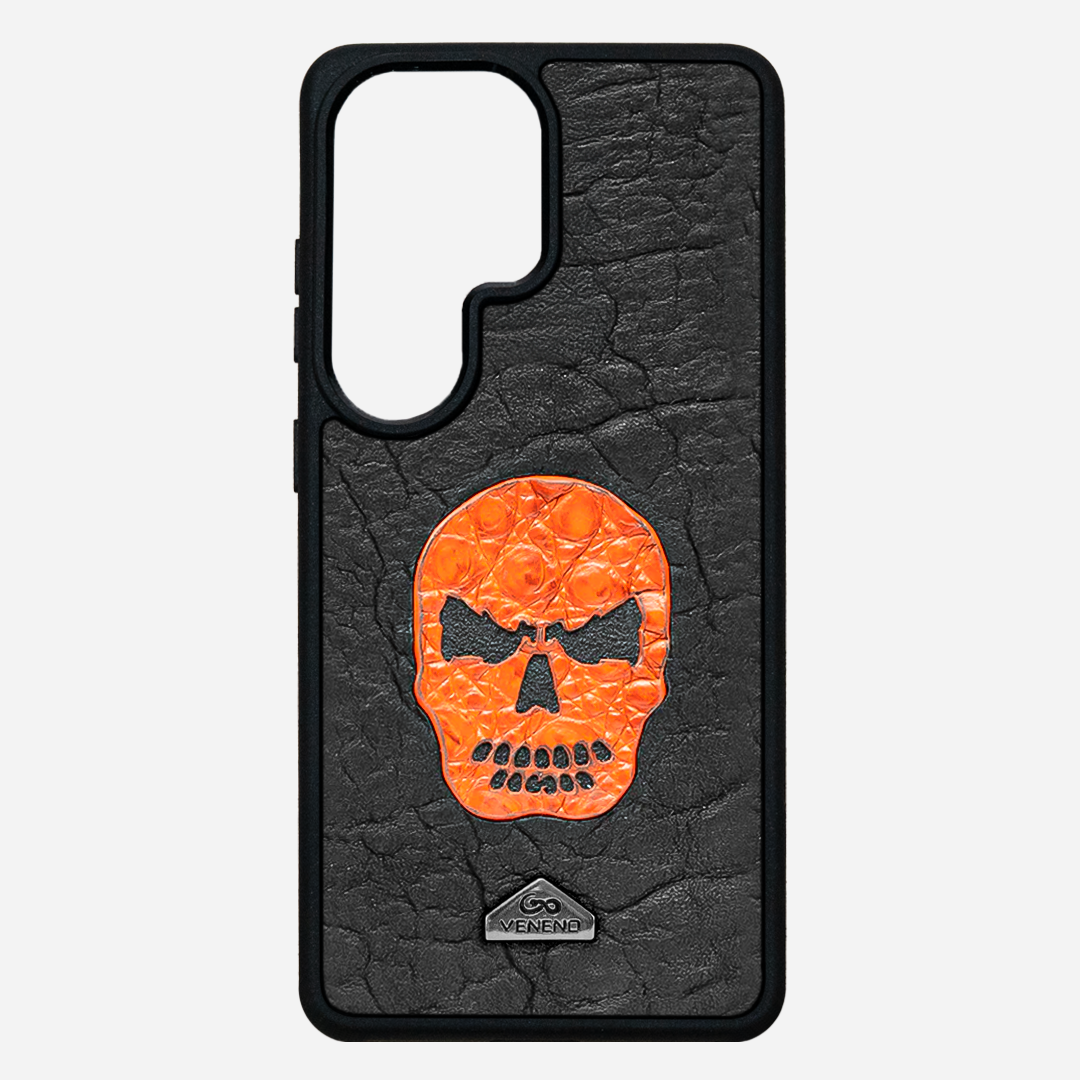 Funda S26 Ultra Illuminati Kranium Orange