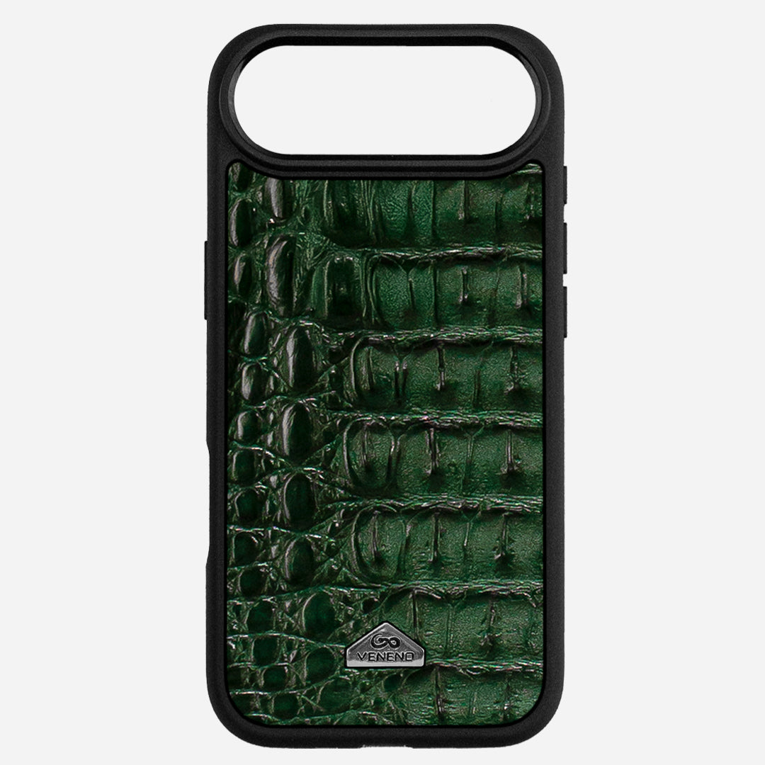 Funda iPhone 17 Air Billionaire Croc Green