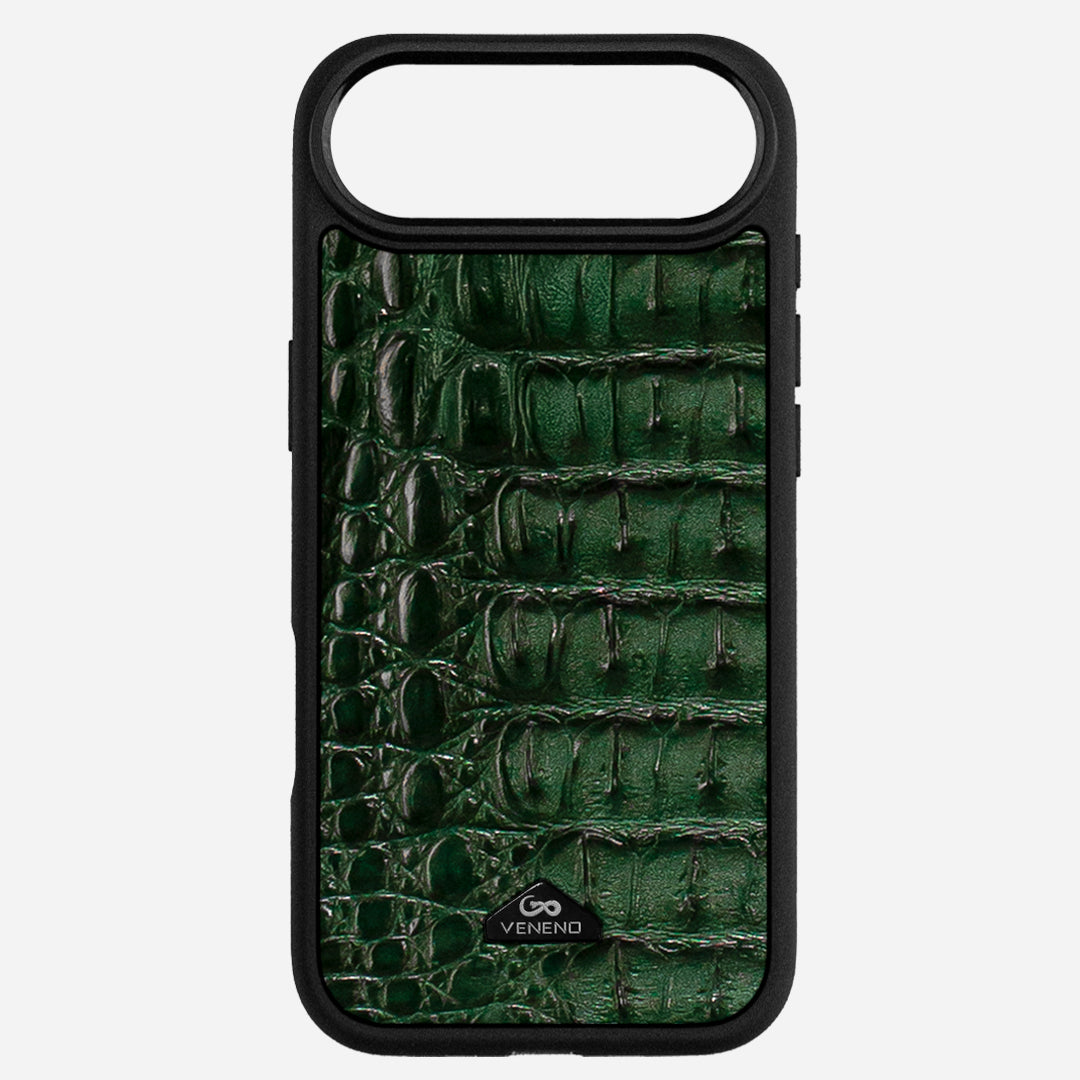 Funda iPhone 17 Air Billionaire Croc Green