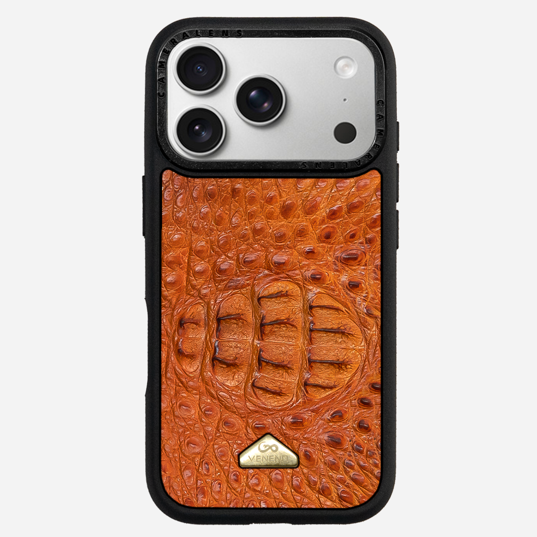 Funda iPhone 17 Pro Max Phantom Croc Sunset