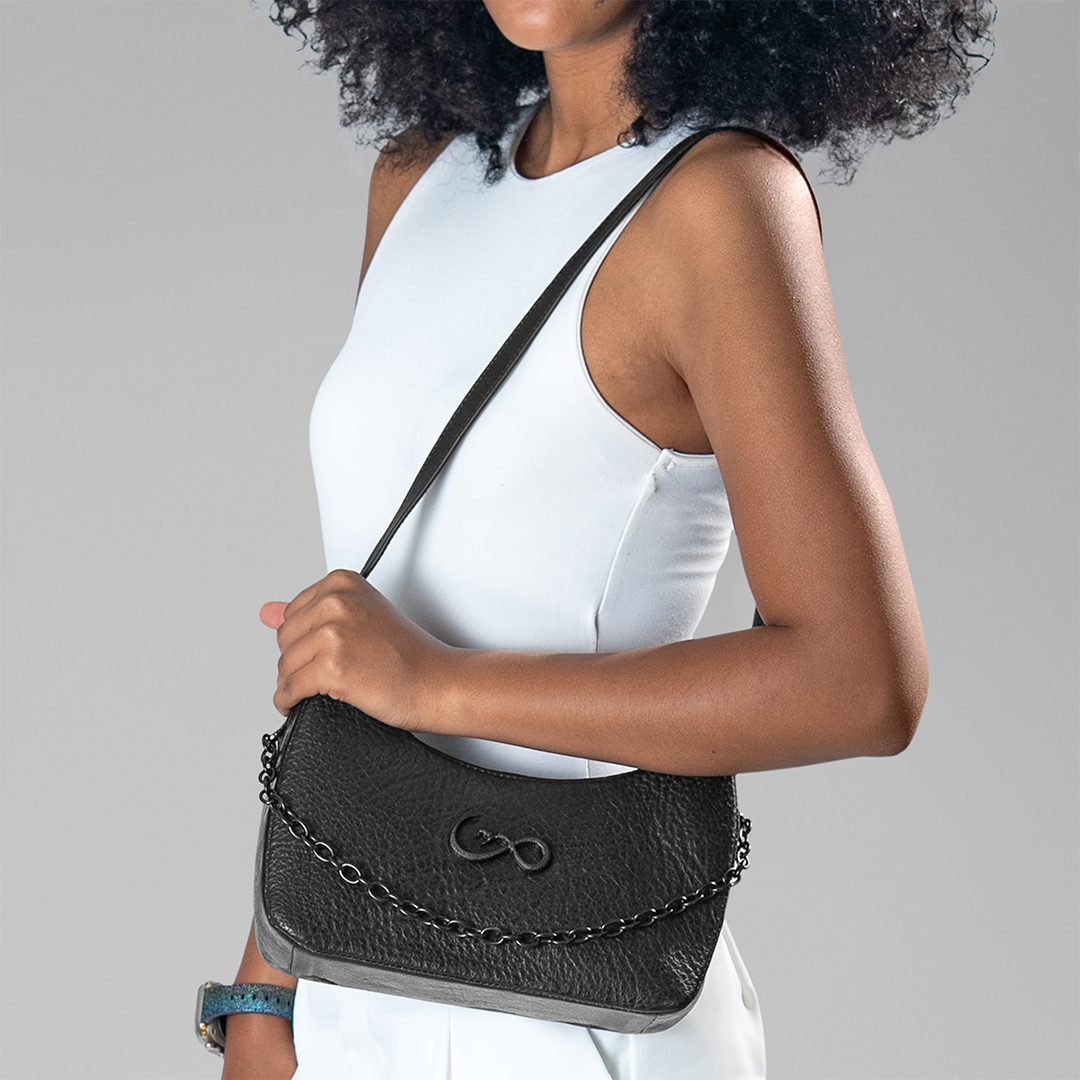 Bolso "Celine" - Black Bison