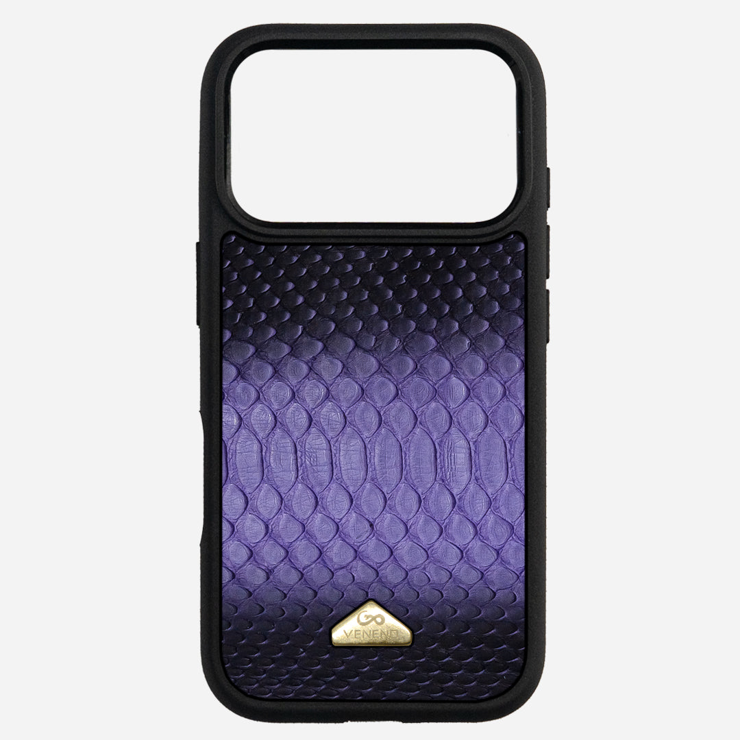 Funda iPhone 17 Pro Python Iris Bloom