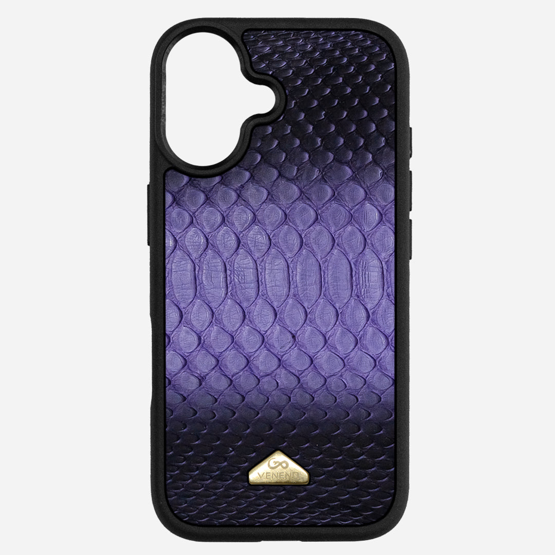 Funda iPhone 17 Python Iris Bloom