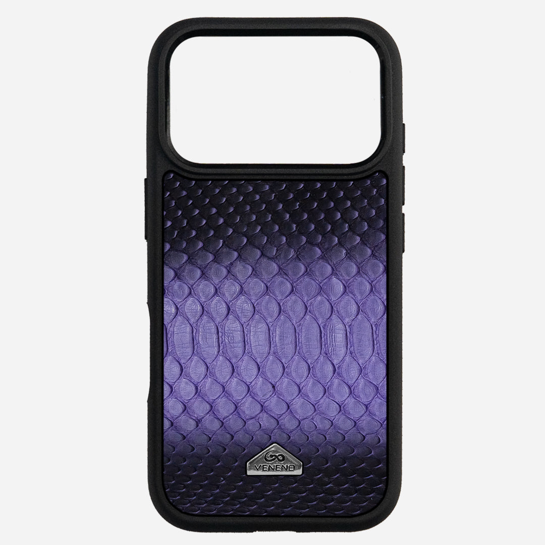 Funda iPhone 17 Pro Python Iris Bloom