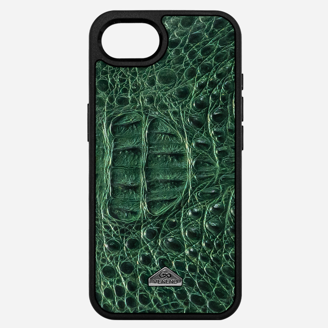 Funda iPhone 16e Phantom Croc Green