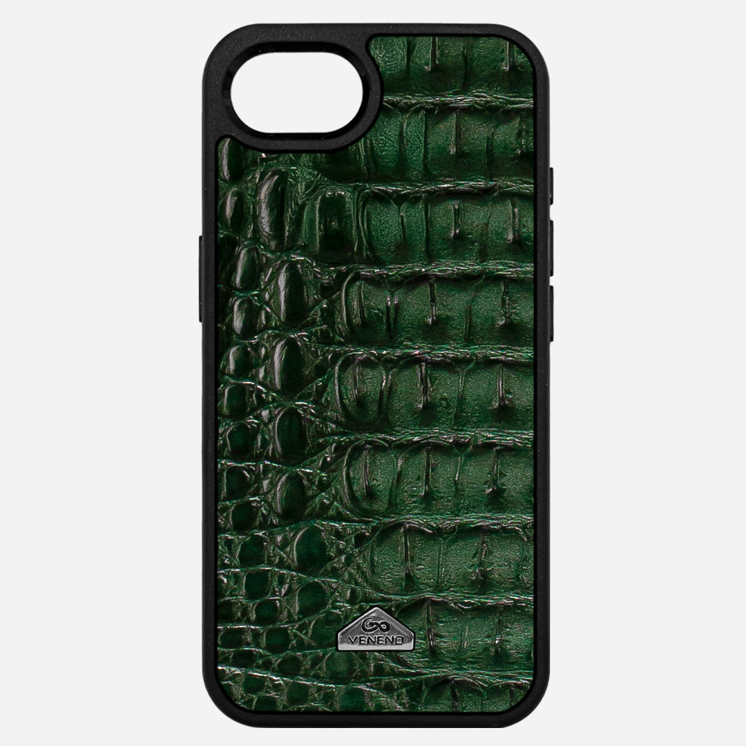 Funda iPhone 16e Billionaire Croc Green