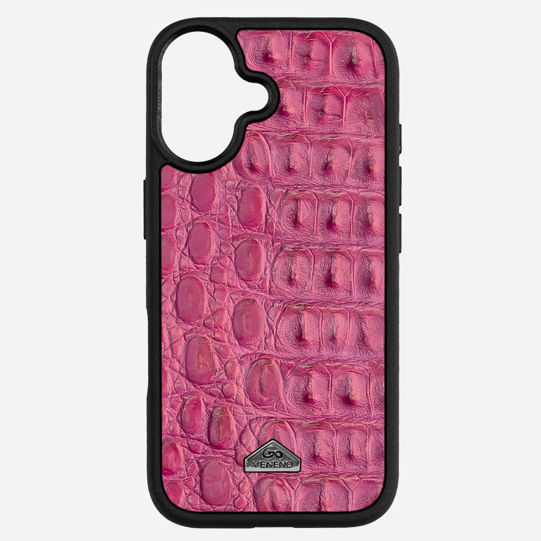 Funda iPhone 17 Billionaire Croc Electric Rose