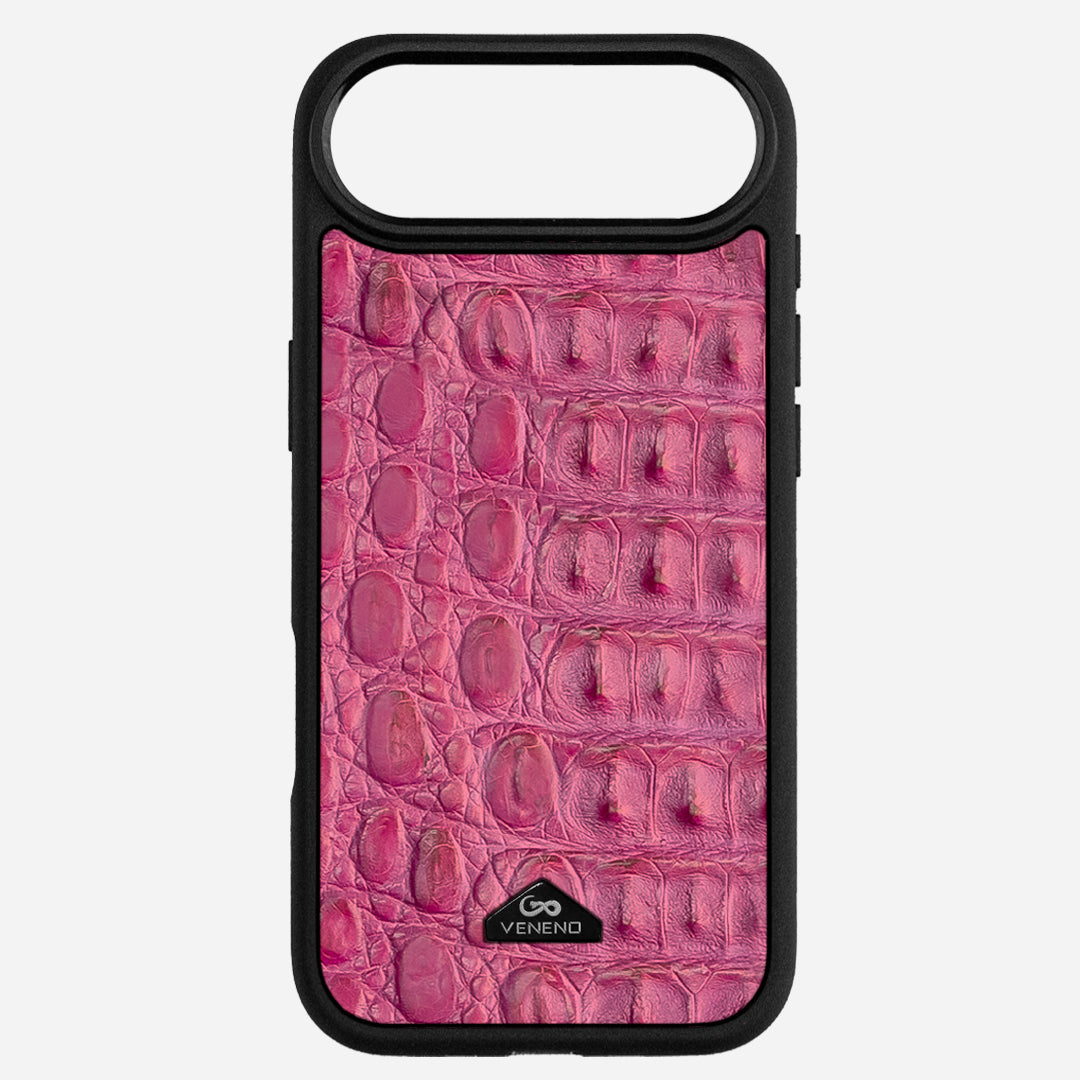 Funda iPhone 17 Air Billionaire Croc Electric Rose