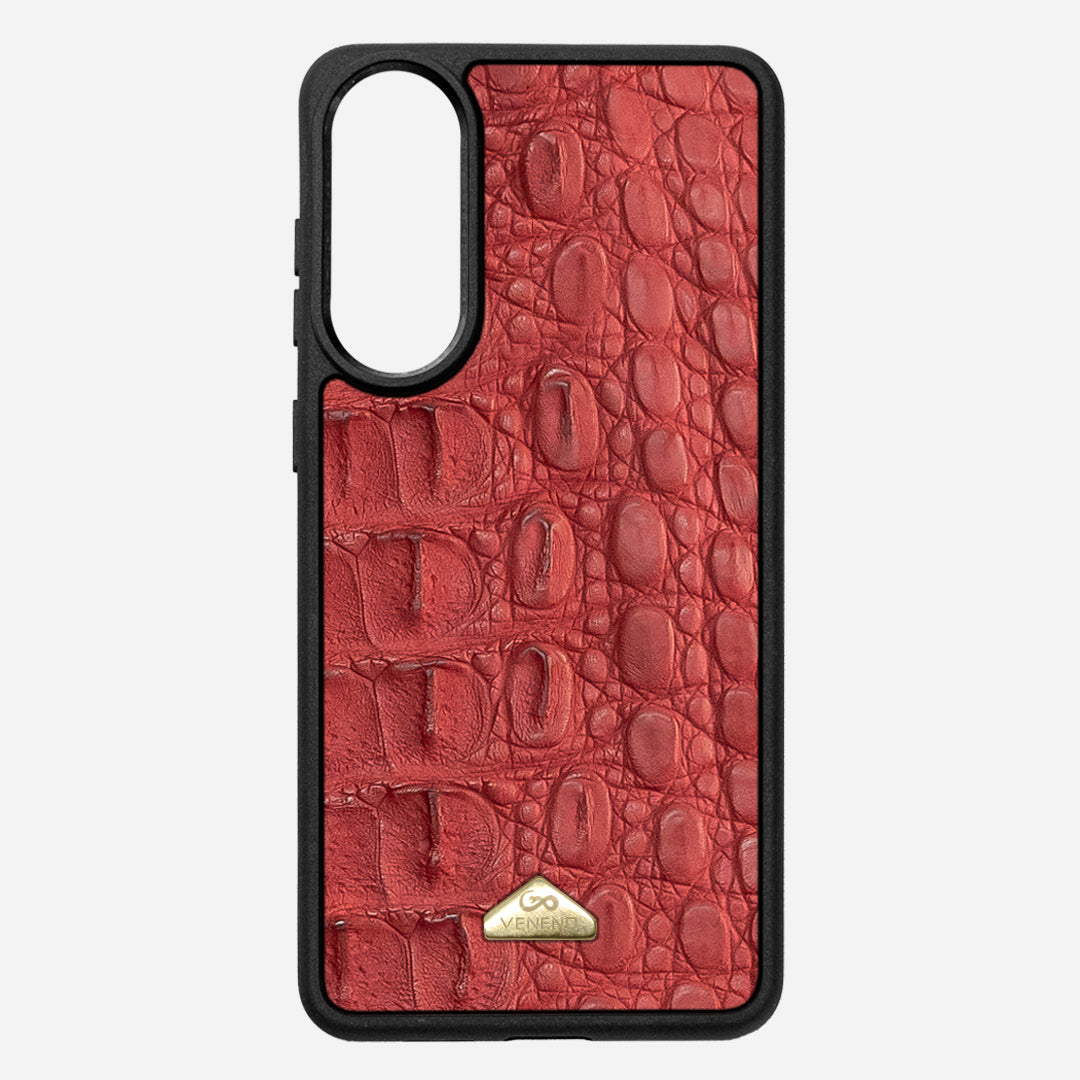 Funda S25 Edge Illuminati Billionaire Croc Pyra