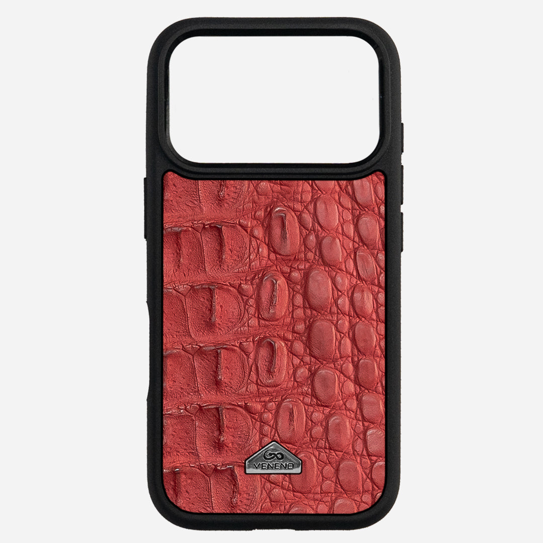 Funda iPhone 17 Pro Max Billionaire Croc Pyra