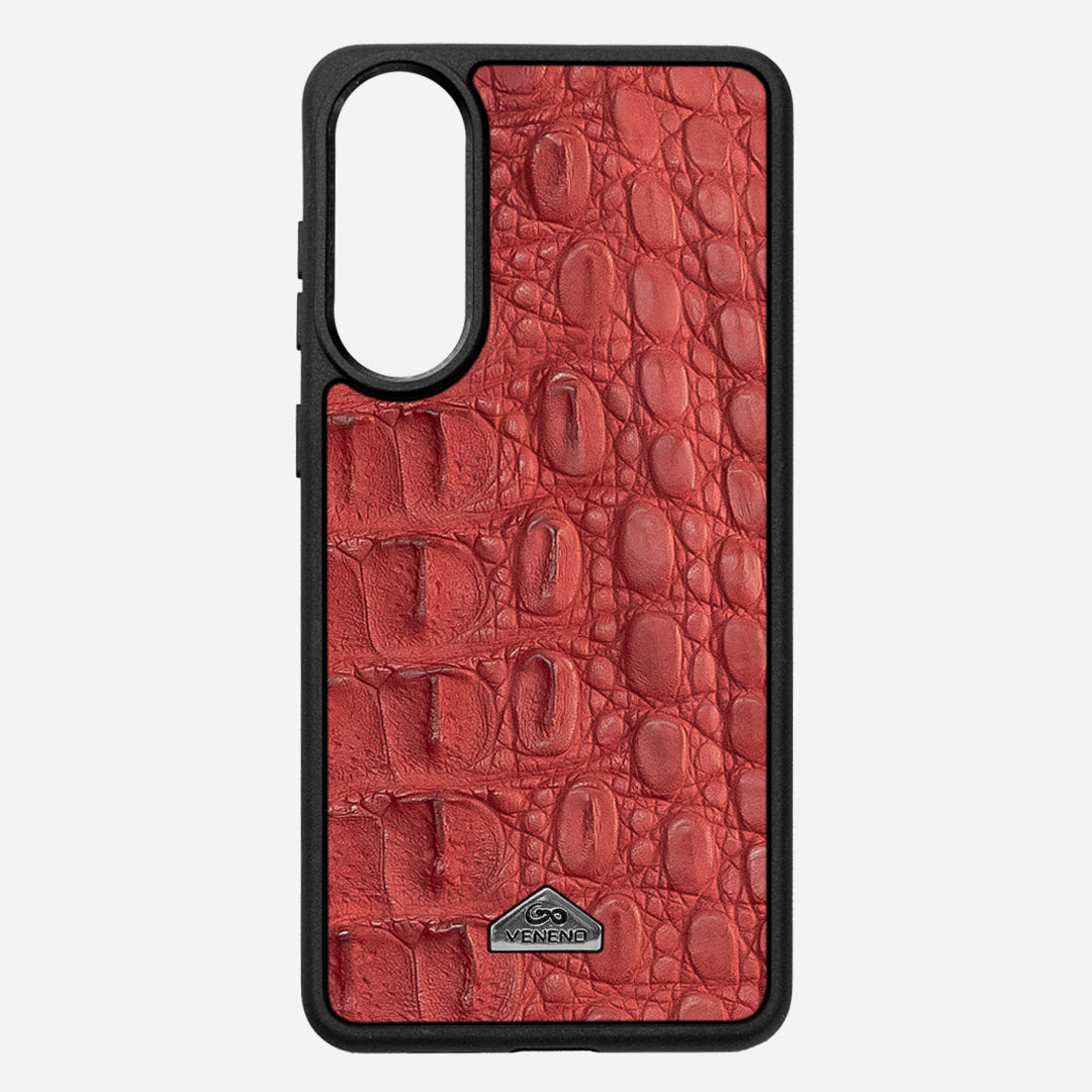 Funda S25 Edge Illuminati Billionaire Croc Pyra
