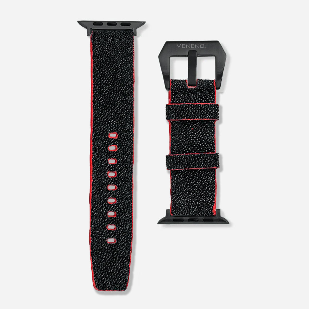 Extensible - Apple Watch Black Red