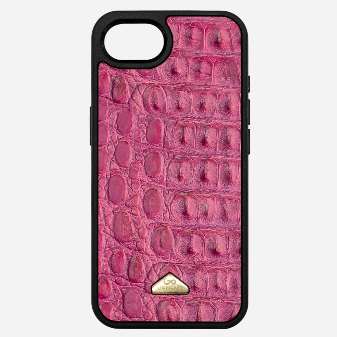 Funda iPhone 16e Billionaire Croc Electric Rose