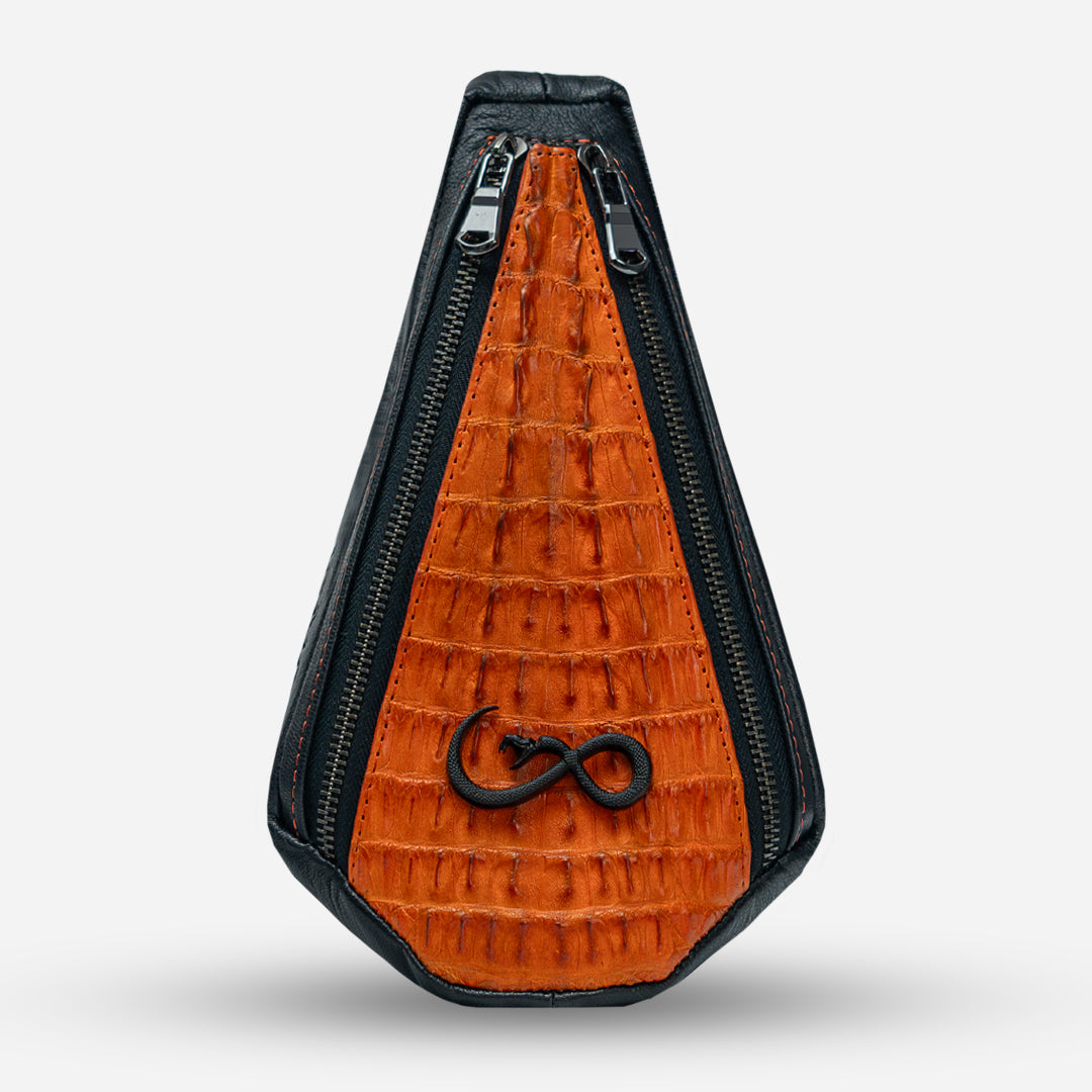 "The Falcon" Billionaire Croc Orange Sunset