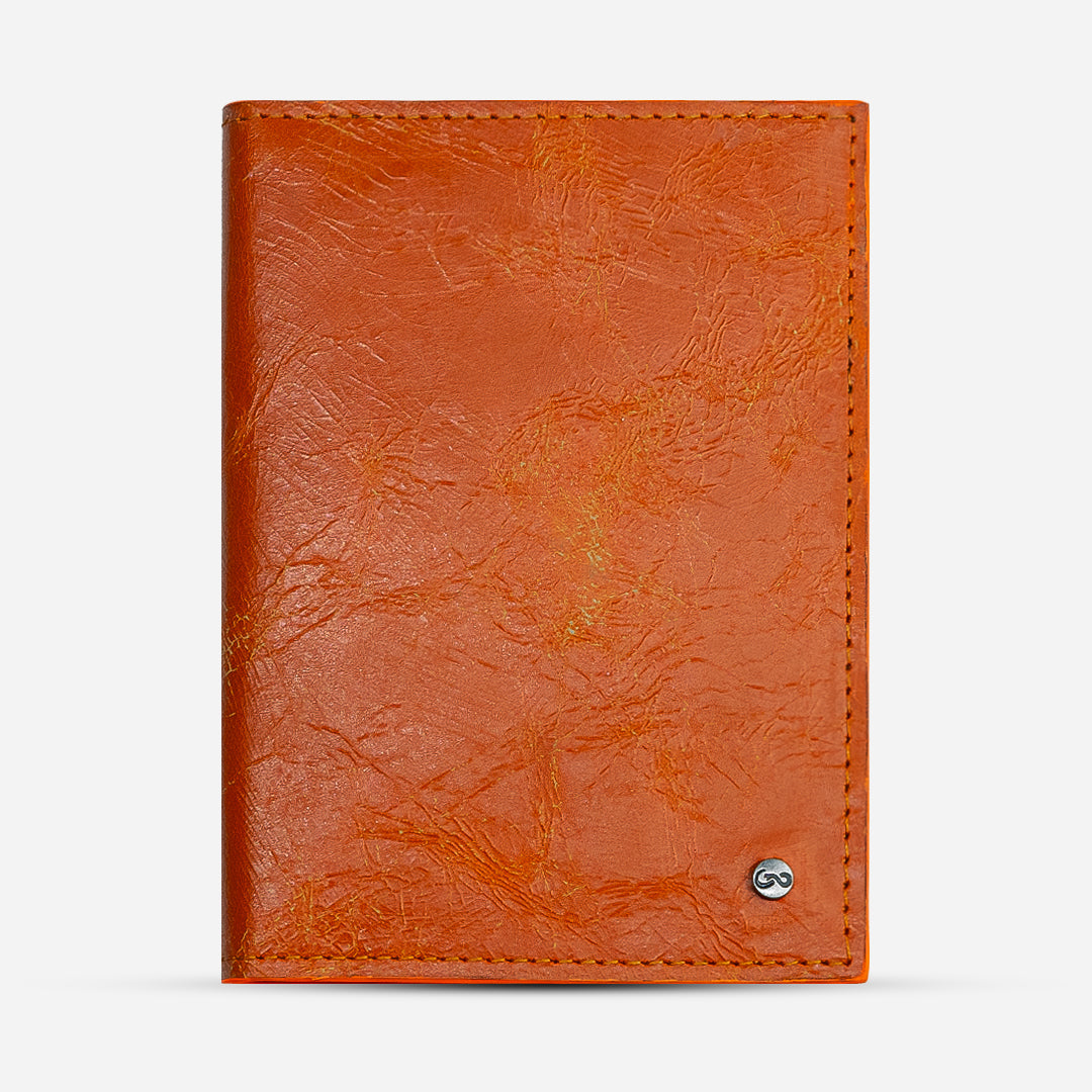 Funda Pasaporte "Il commendatore" Camo Tangerine