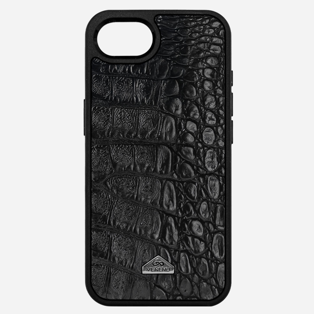 Funda iPhone 16e Billionaire Croc Black