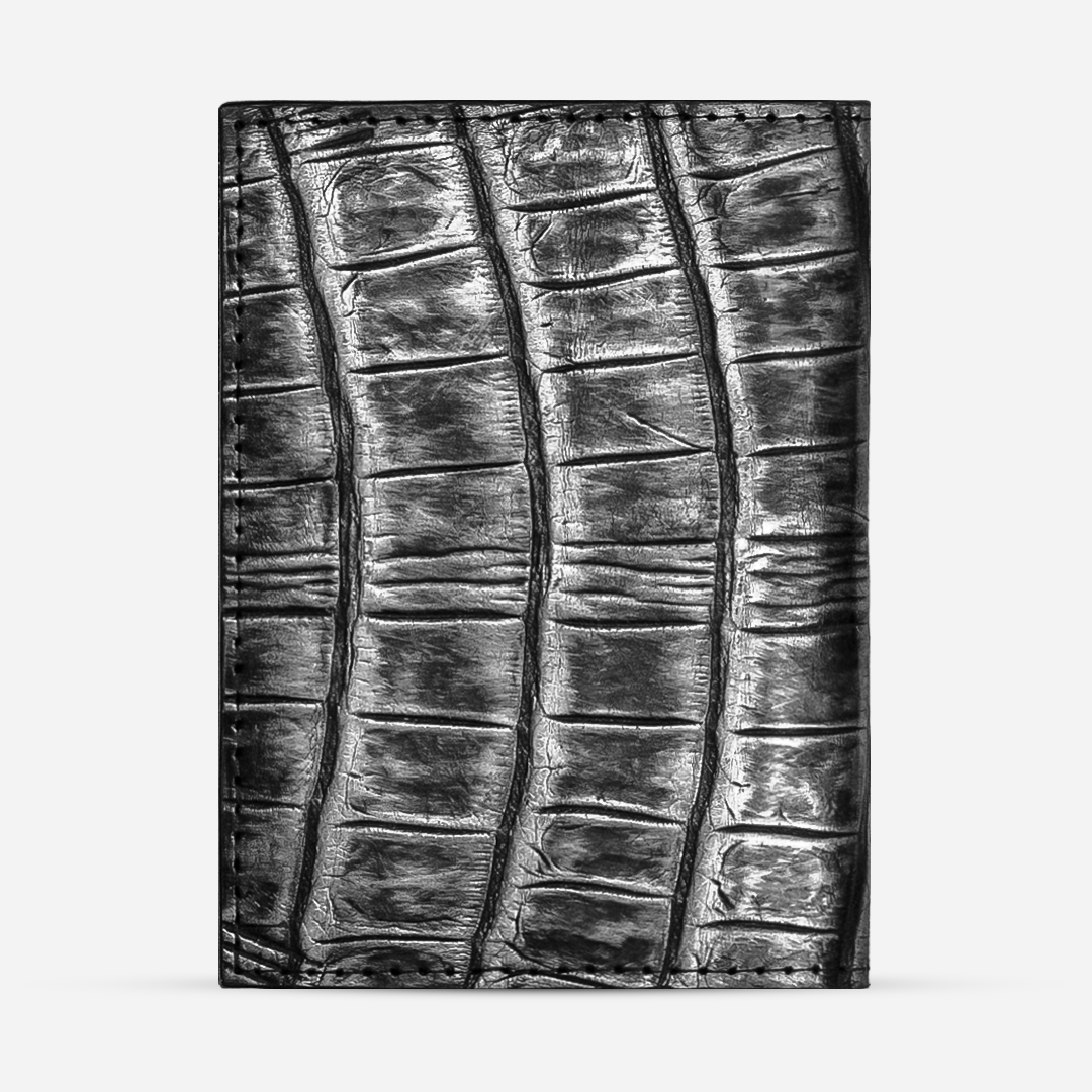 Funda Pasaporte "Il commendatore" Billionaire Croc Eclipse