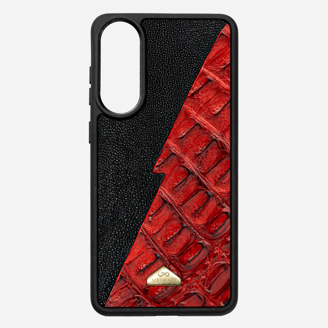 Funda S25 Edge Illuminati Gemini Red