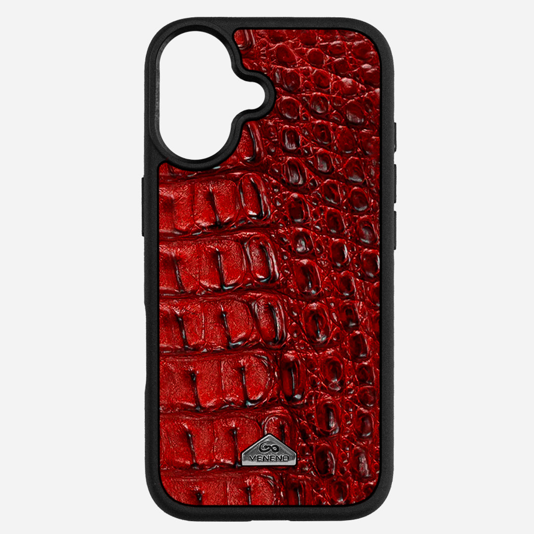 Funda iPhone 17 Billionaire Croc Red