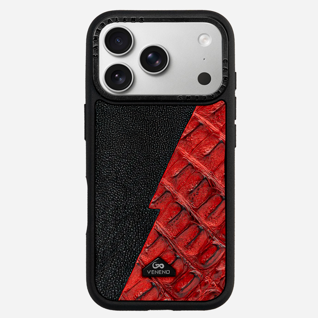 Funda iPhone 17 Pro Max Gemini Red