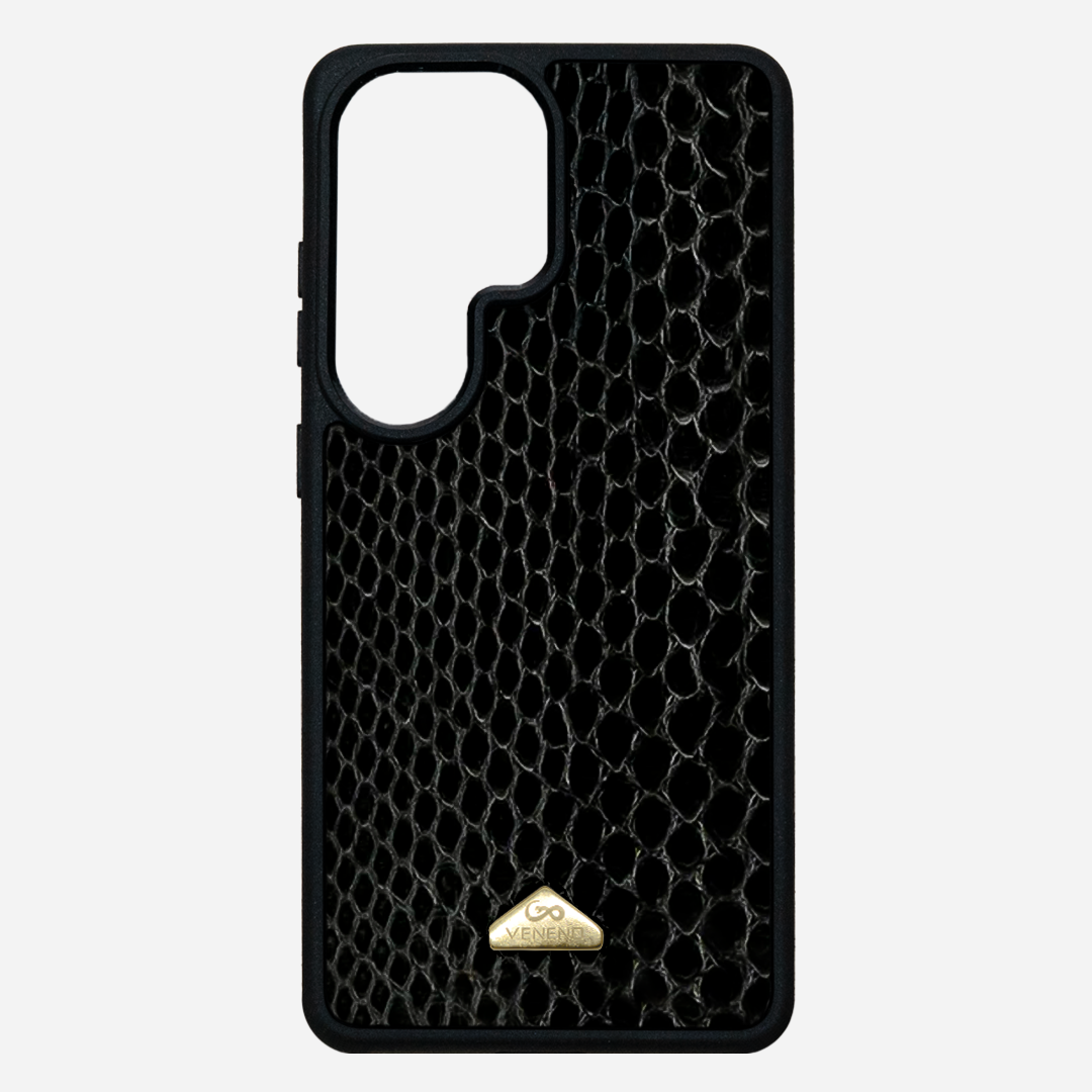 Funda S26 Ultra Illuminati Python Half Black