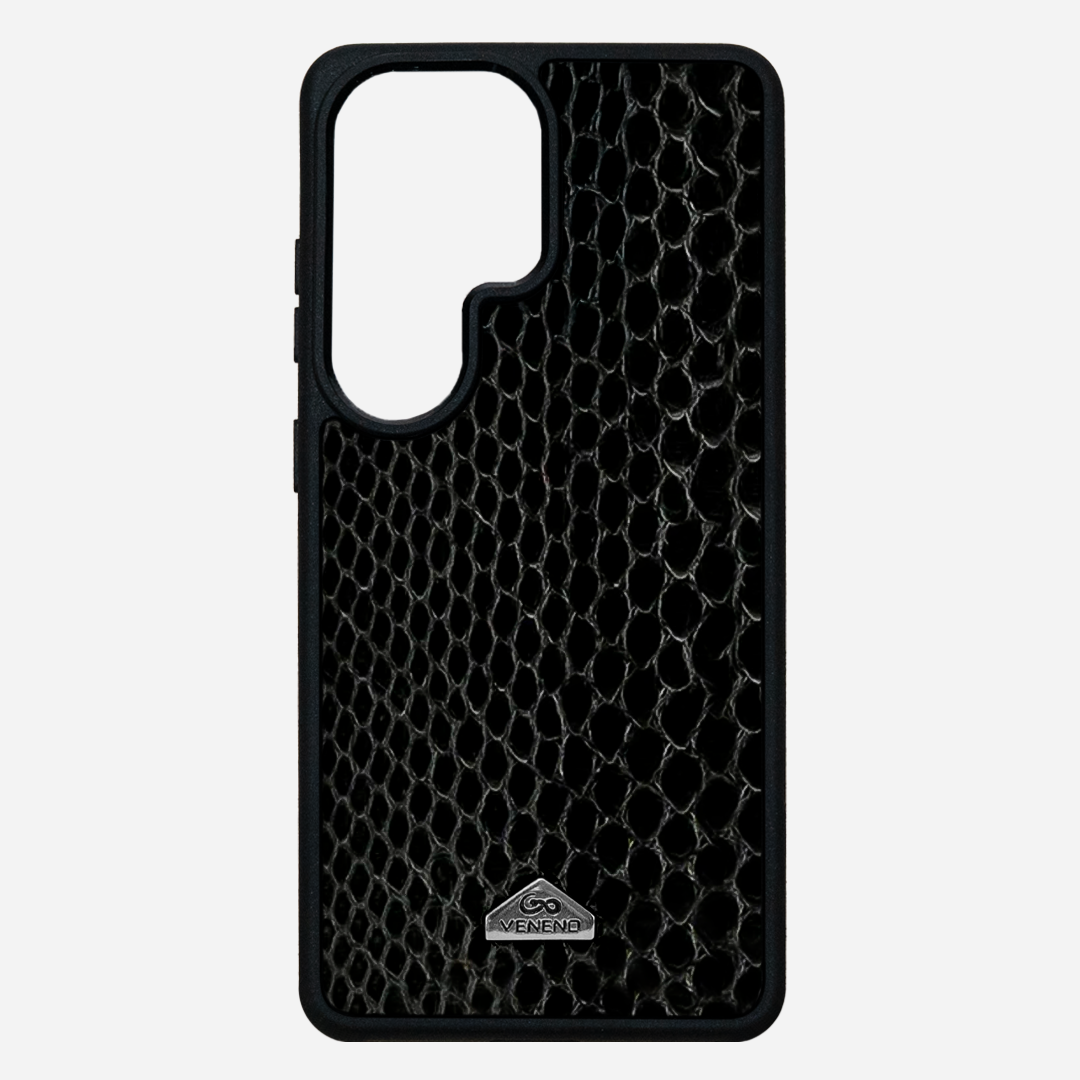 Funda S26 Ultra Illuminati Python Half Black