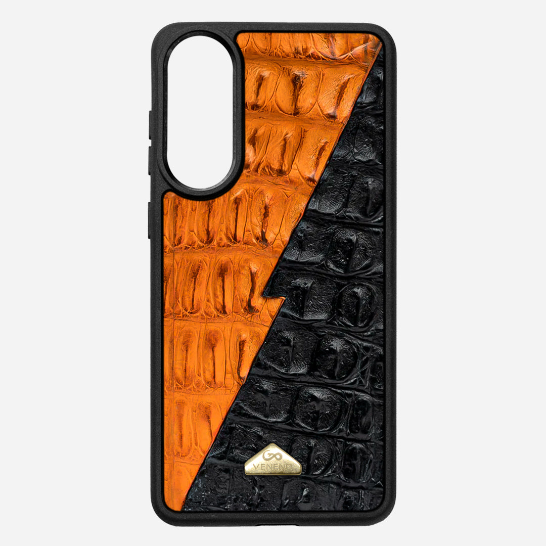 Funda S25 Edge Illuminati Gemini Orange