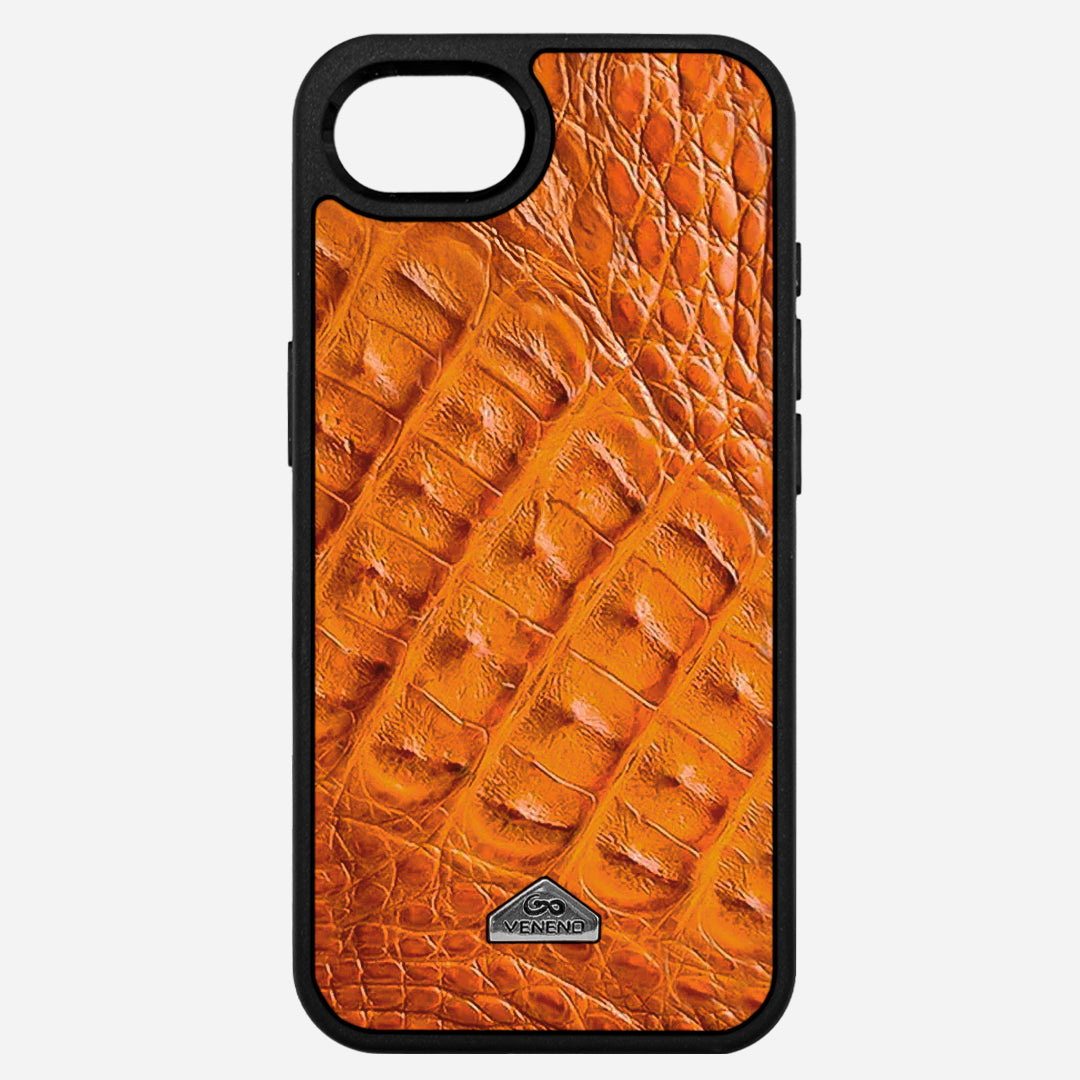 Funda iPhone 16e Billionaire Croc Orange Sunset