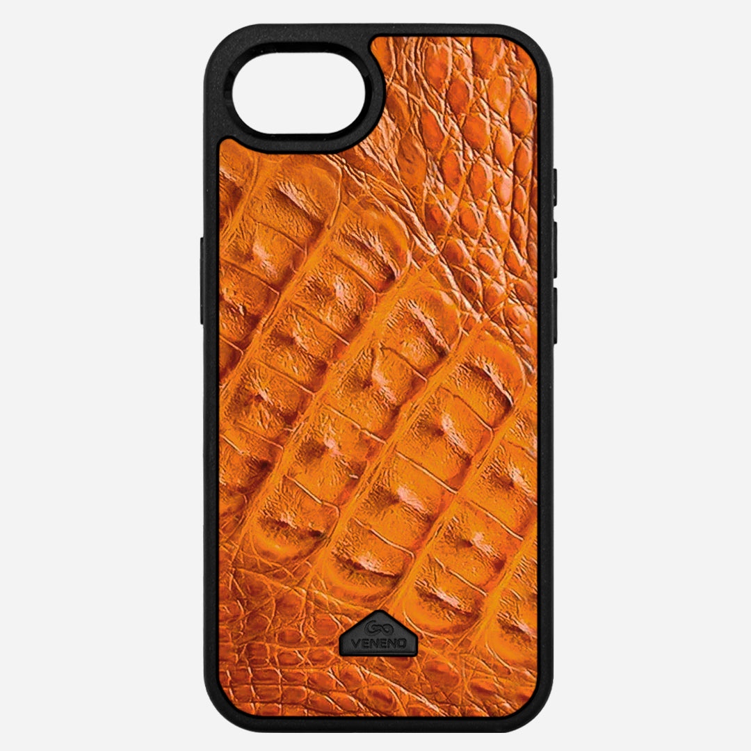 Funda iPhone 16e Billionaire Croc Orange Sunset