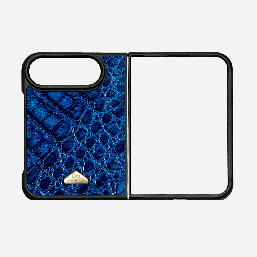 Funda iPhone Duo Billionaire Croc Royal Blue