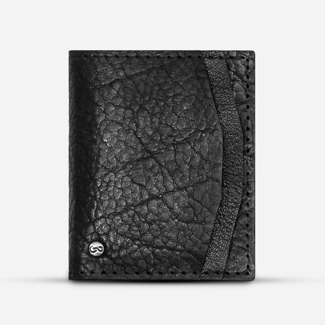 Cartera Compacta "The TIE" - Black Bison