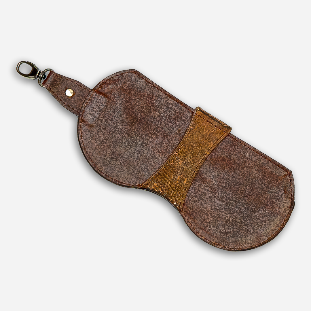 "The Mask" Porta Lentes - Mocha Duo