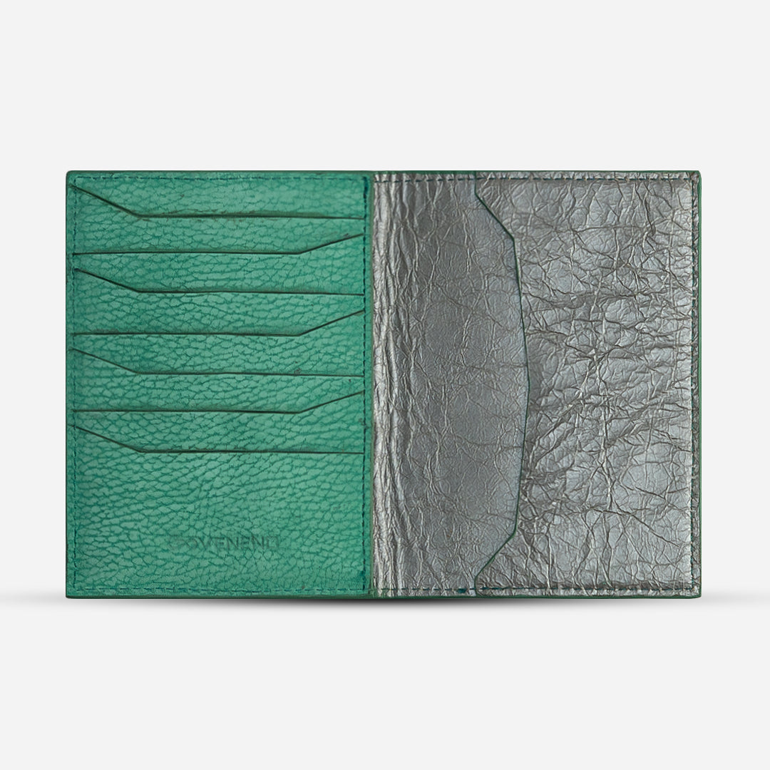 Funda Pasaporte "Il commendatore" Verdant Steel