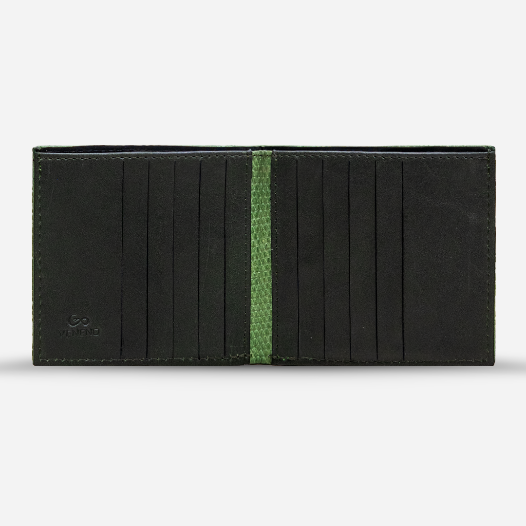 Cartera Grande "The Ambassador" - Lizzard Jade