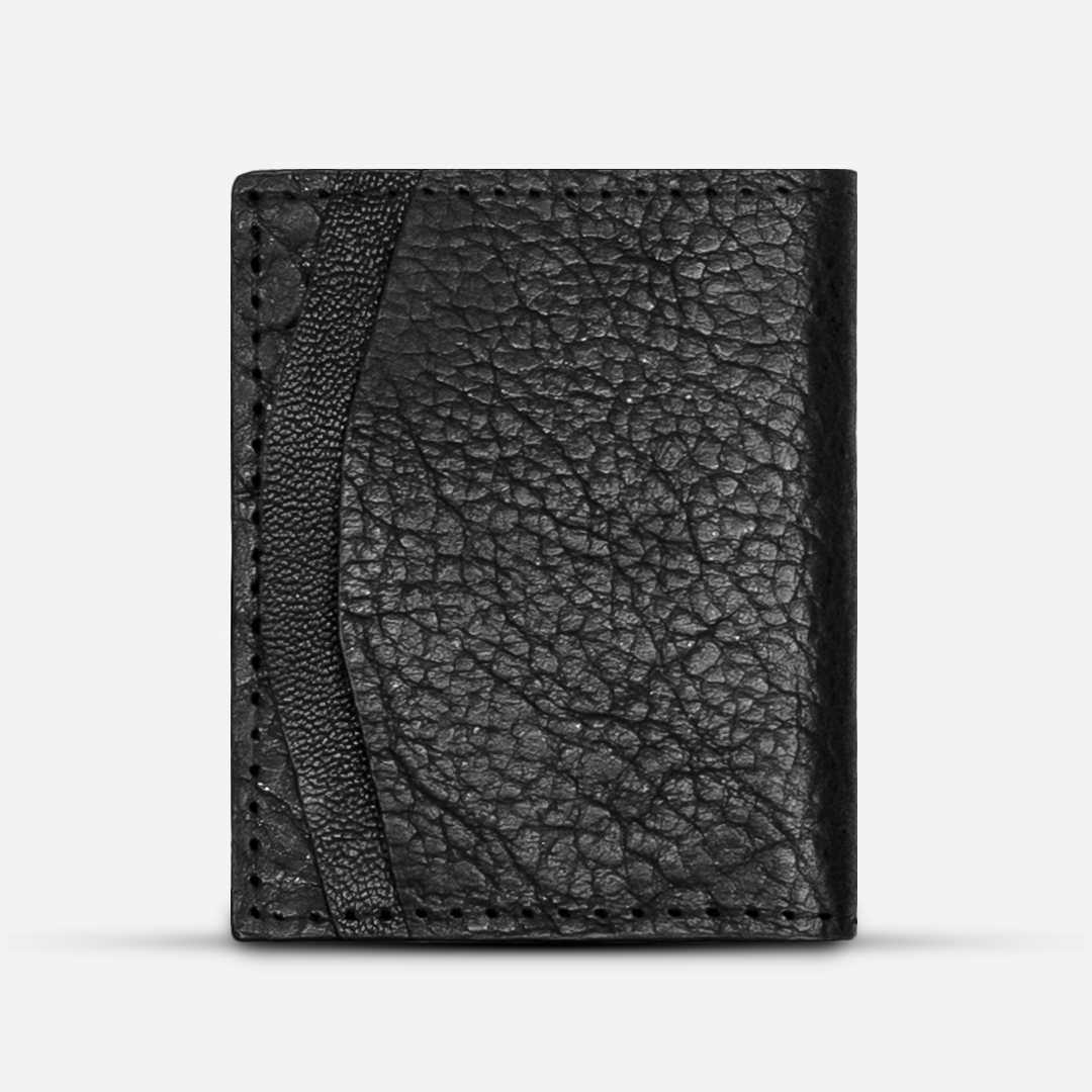 Cartera Compacta "The TIE" - Black Bison