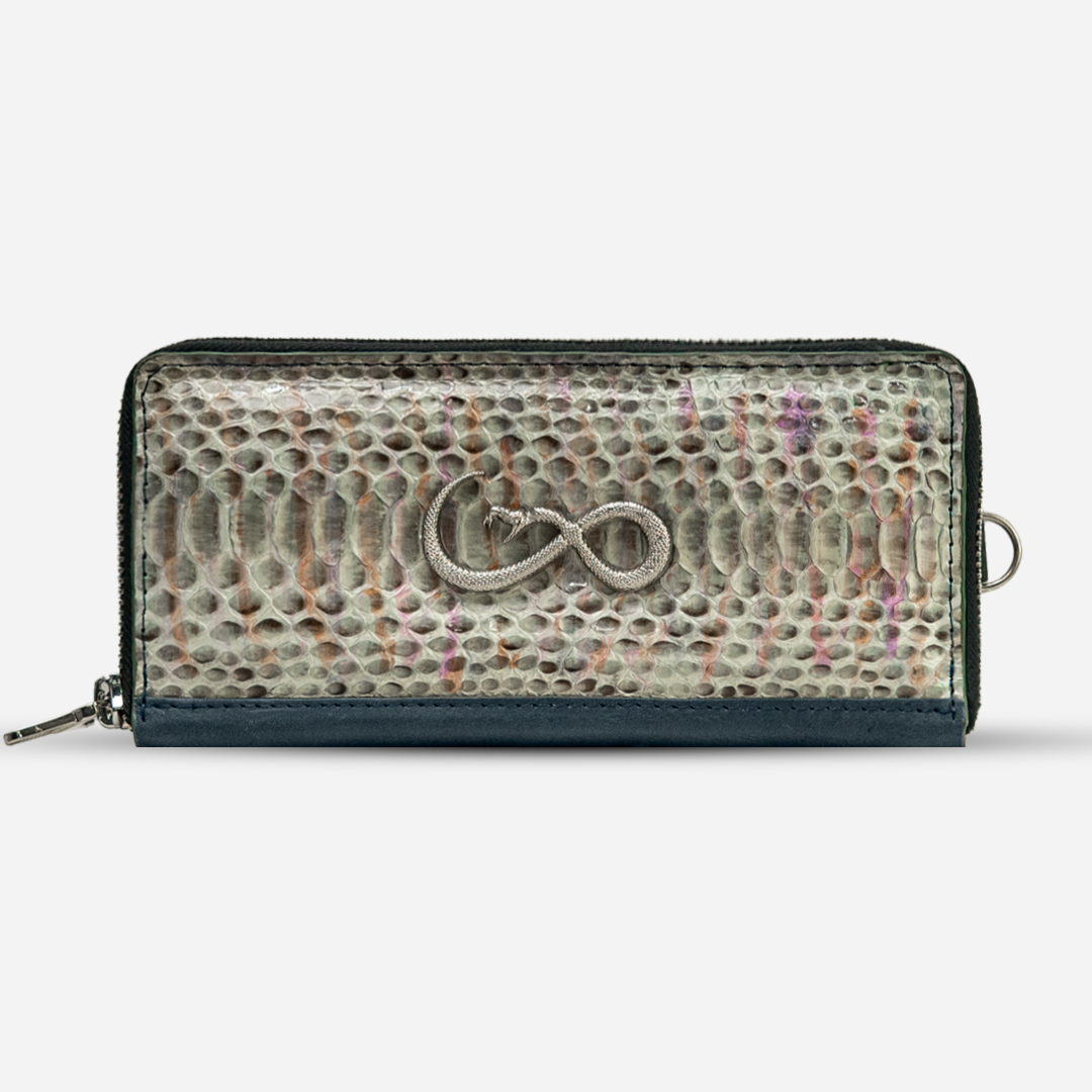 Cartera Larga "The Glam" Python Mosaic