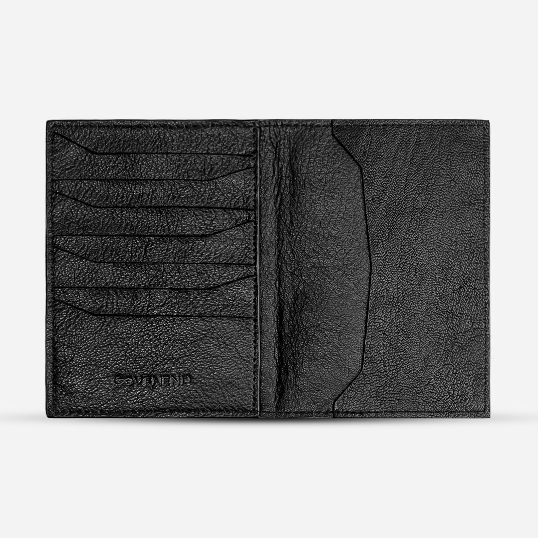 Funda Pasaporte "Il commendatore" Deep Black