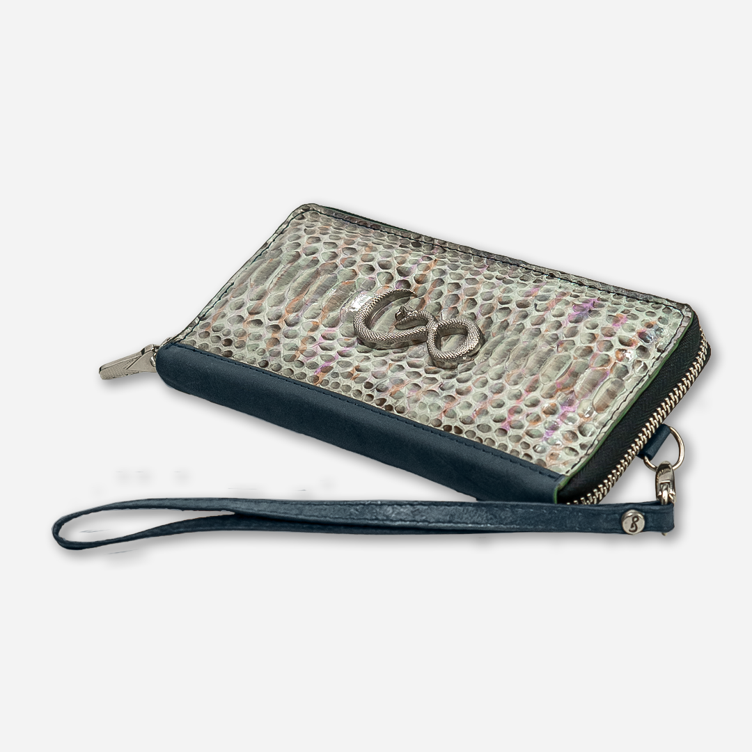 Cartera Larga "The Glam" Python Mosaic