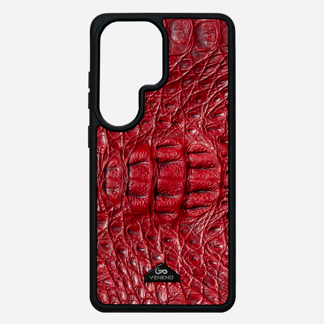Funda S26 Ultra Phantom Croc Red