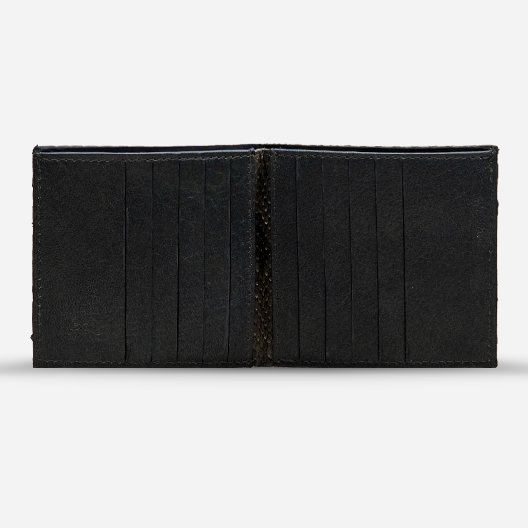 Cartera Grande "The Ambassador" - Smoked Python