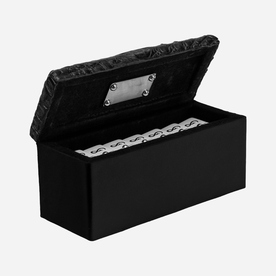 Cofre Domino - Billionaire Croc Black