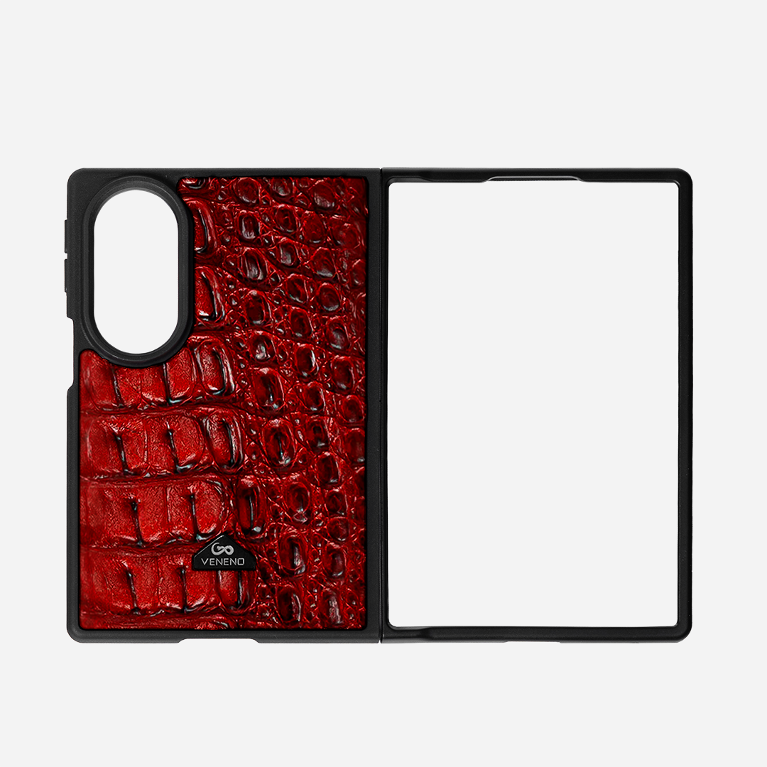 ZFOLD8 - Billionaire Croc Red