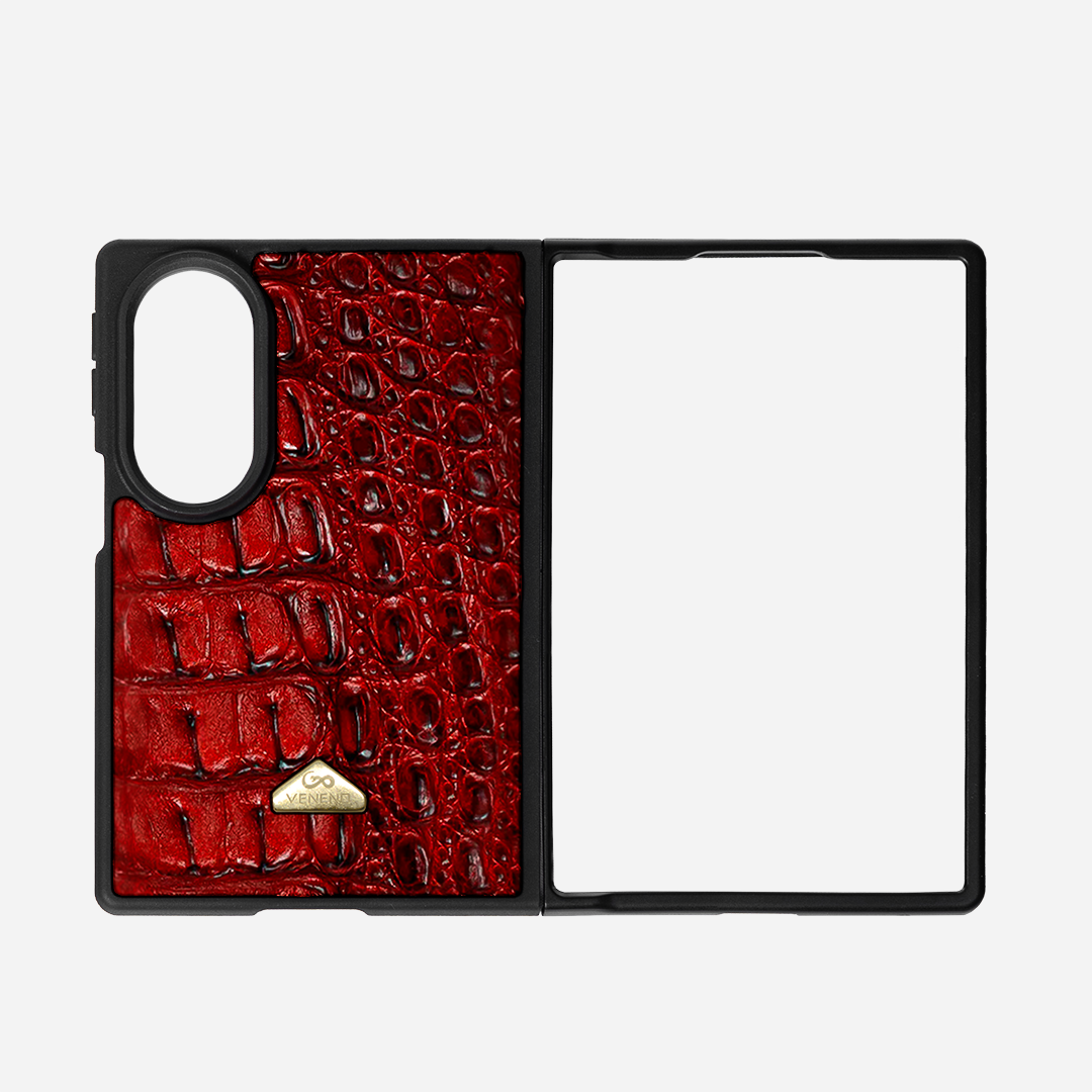 ZFOLD8 - Billionaire Croc Red