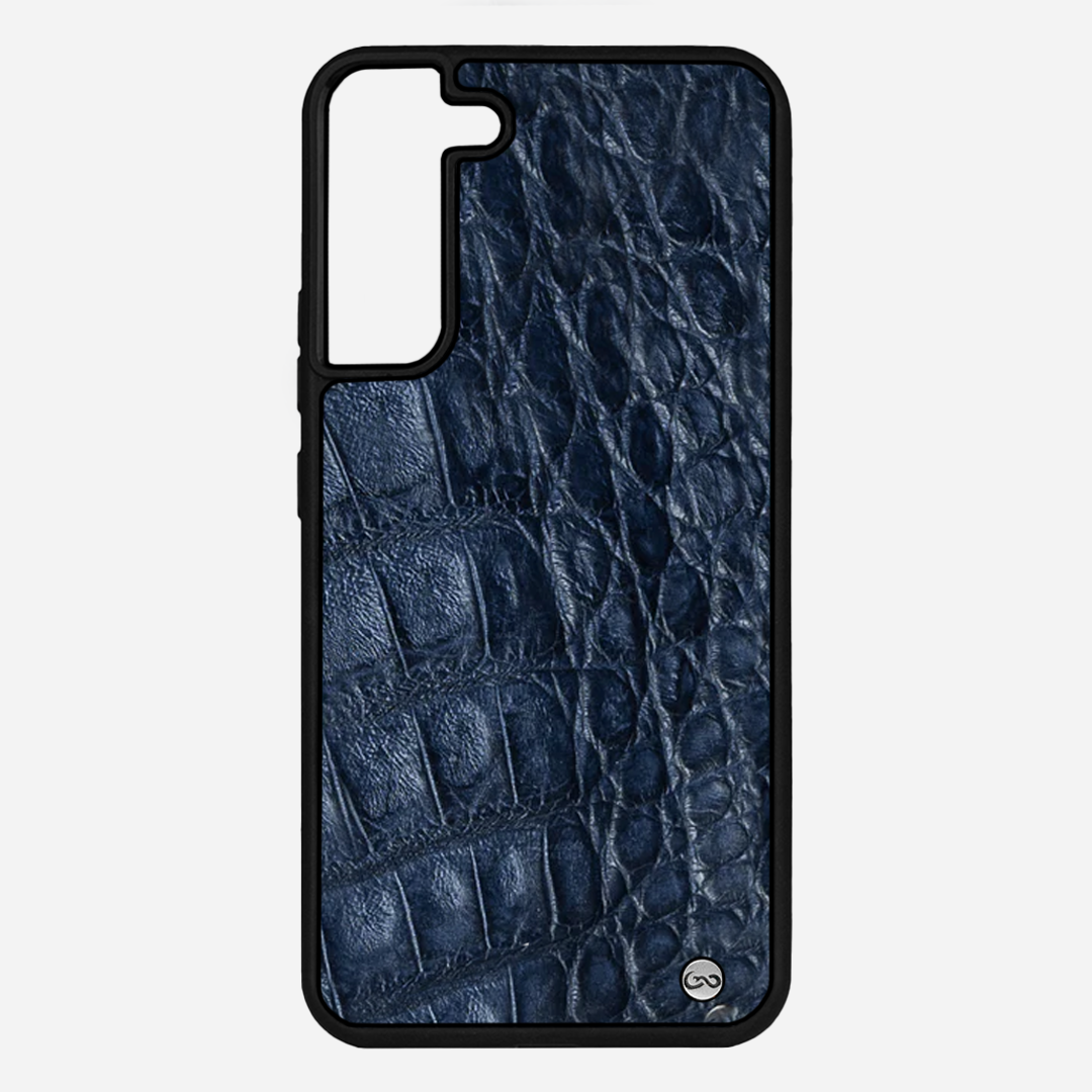 Funda S23 Plus Billionaire Croc Navy Blue