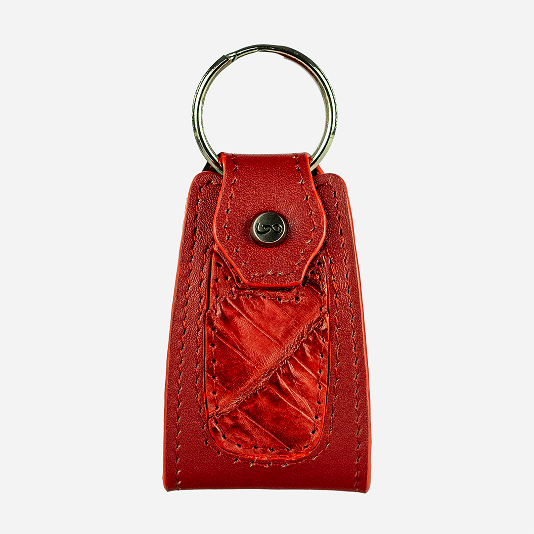 Llavero "The Shield" - Billionaire Croc Red